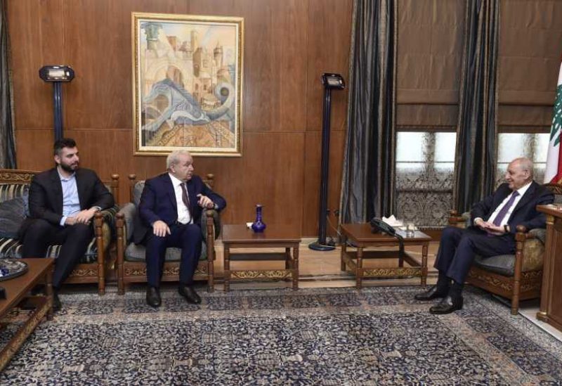 الرئيس نبيه بري استقبل الوزير السابق الياس المر بحضور النائب ميشال المر