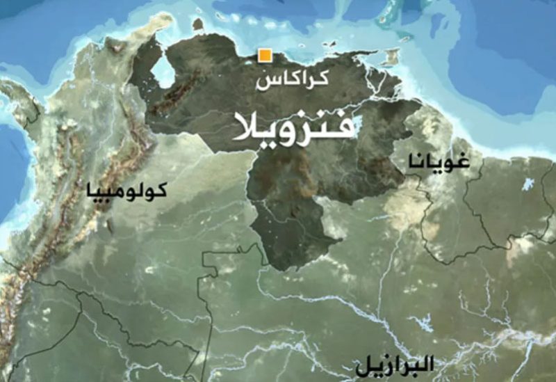 خريطة فنزويلا