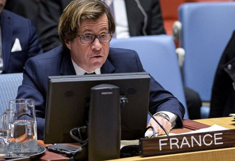 المندوب الفرنسي لدى مجلس الأمن " ​نيكولاس دي ريفيير"