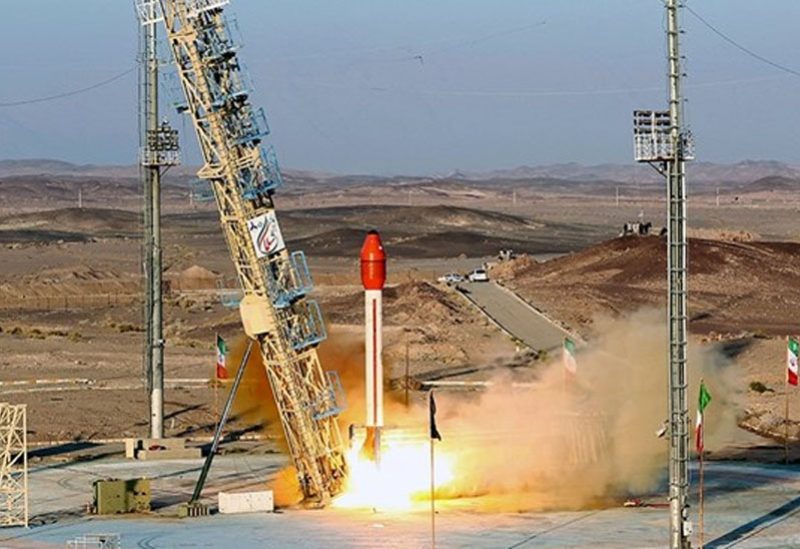 محطة إطلاق صواريخ في إيران