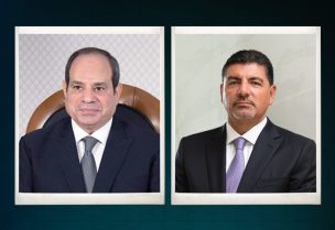 الشيخ بهاء الدين الحريري والرئيس المصري عبد الفتاح السيسي
