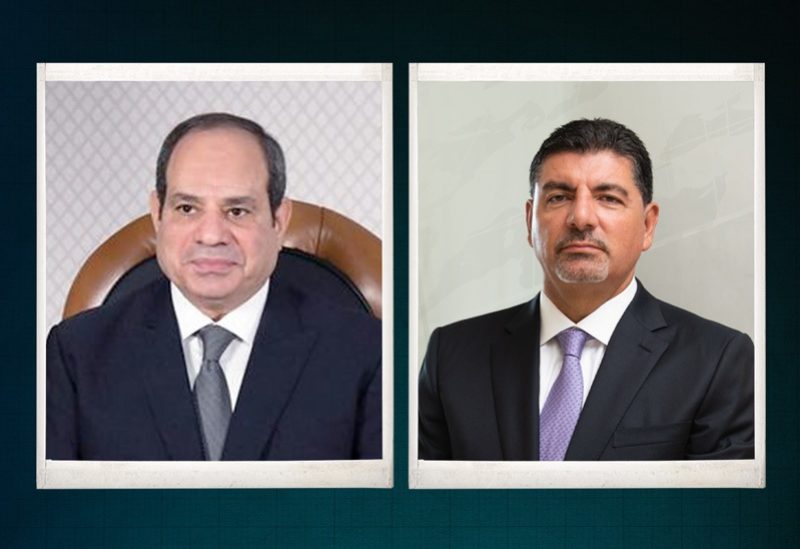 الشيخ بهاء الدين الحريري والرئيس المصري عبد الفتاح السيسي