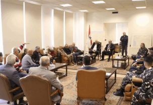 اجتماع في محافظة بيروت برئاسة المحافظ القاضي مروان عبود
