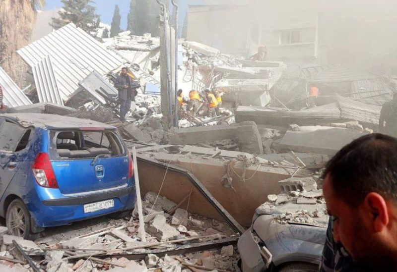 الغارة الإسرائيلية التي استهدفت الحرس الثوري في دمشق