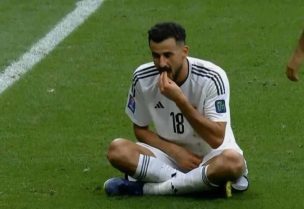 اللاعب العراقي أيمن حسين