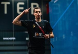 علي فرج بطل العالم للإسكواش