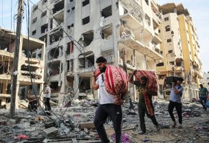 آثار الدمار في غزة