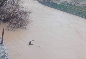 السيول في البقاع الشمالي من جراء المنخفض الجوي