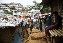 مخيم للاجئي الروهينجا في بنغلادش