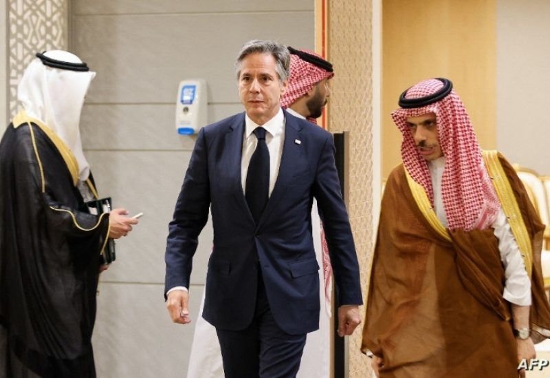 وزير الخارجية الأمريكي في السعودية
