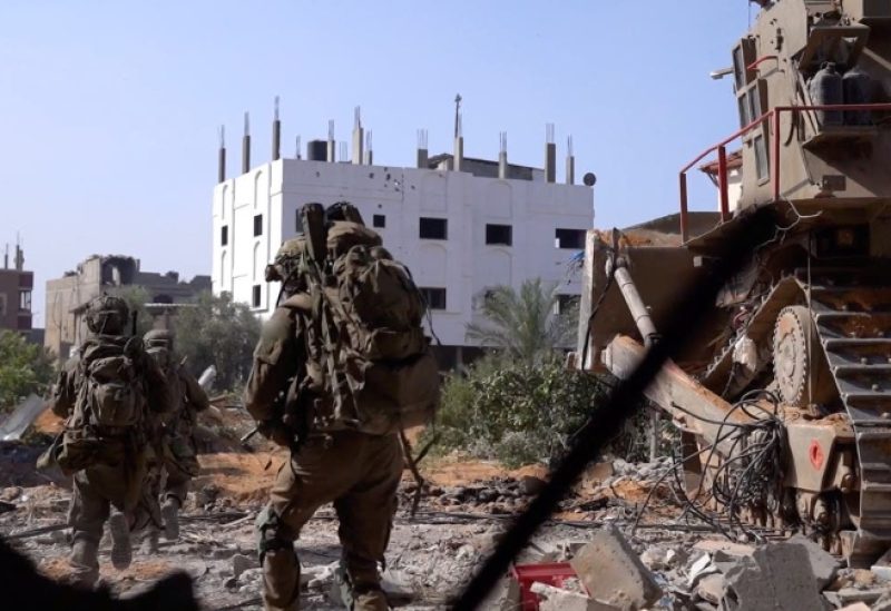 قوات إسرائيلية داخل قطاع غزة