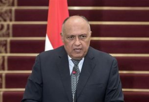 وزير الخارجية المصري سامح شكري