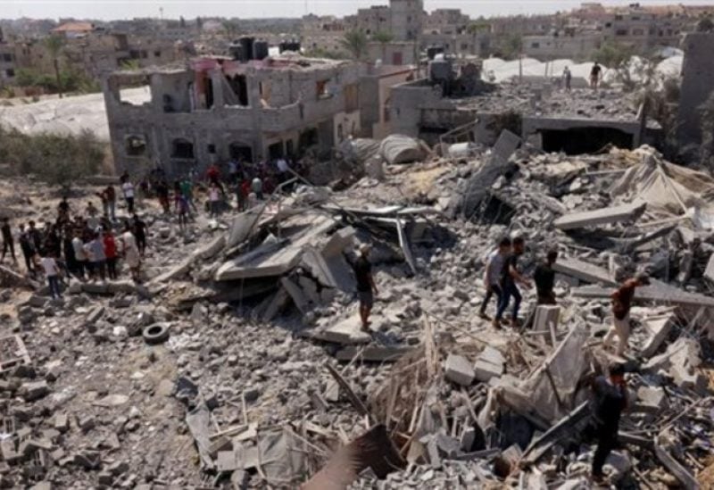 آثار الدمار على غزة