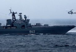 السفينة الحربية الروسية "المارشال شابوشنيكوف"