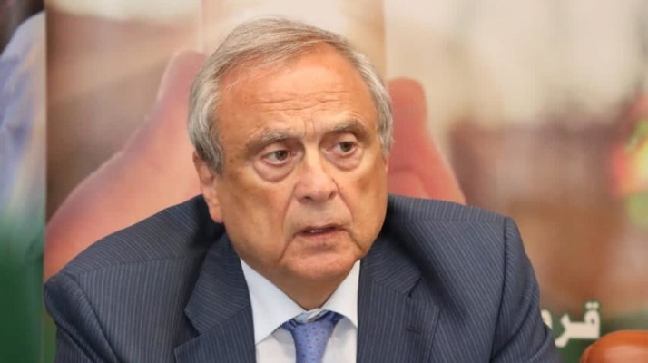 أنطوان حبيب يعرض لوزير الخارجية مشاريع مصرف الإسكان