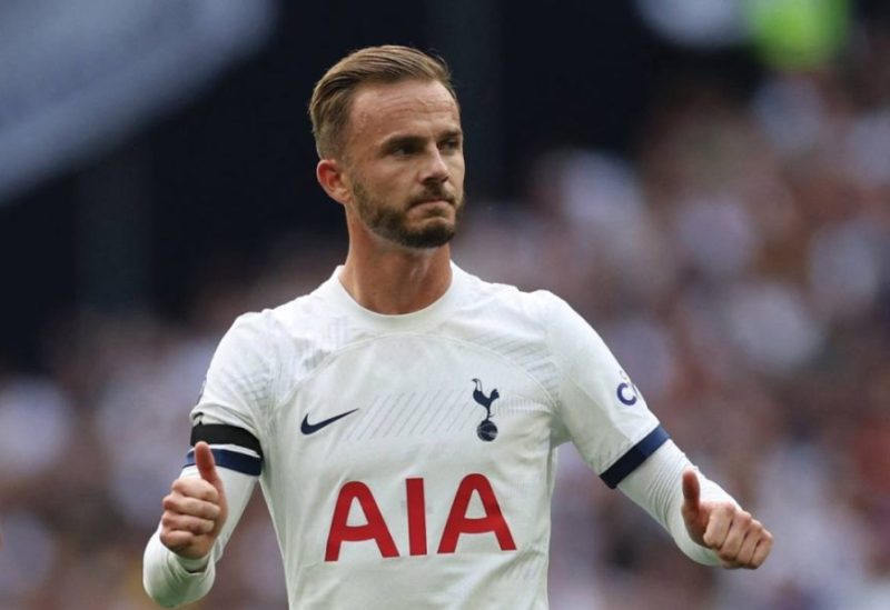 جيمس ماديسون لاعب وسط توتنهام هوتسبير