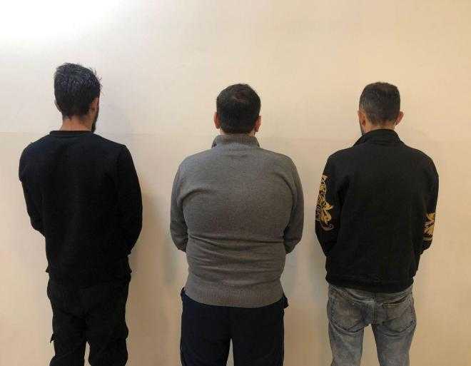 صورة للموقوفين