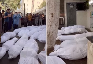 دفن عشرات الشهداء في "قبر جماعي" بمستشفى الشفاء في غزة