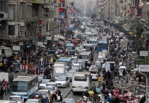 أحد شوارع القاهرة في مصر