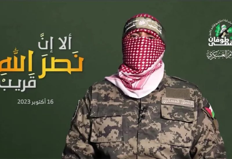 المتحدث باسم كتائب عز الدين القسام "أبو عبيدة"