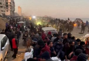 من واقعة المساعدات في غزة