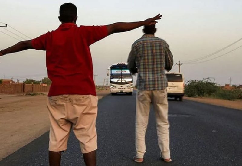 قطع طريق الصائمين في السودان