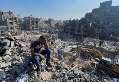 أطلال منازل المدنيين في غزة