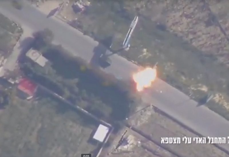 صورة من الفيديو لحظة اغتيال القيادي في حماس جنوب لبنان