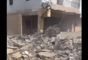 صاروخان إسرائيليان يدمران منزلاً في مجدل زون جنوب لبنان