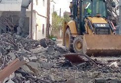 دمار هائل جراء قصف إسرائيلي على منزل في "طيرحرفا" جنوب لبنان