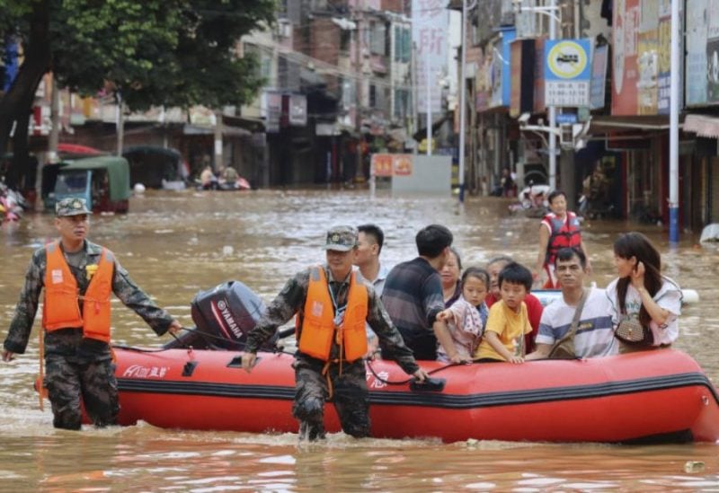 فيضانات في الصين