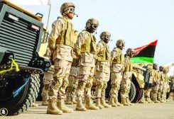 وحدات عسكرية في ليبيا