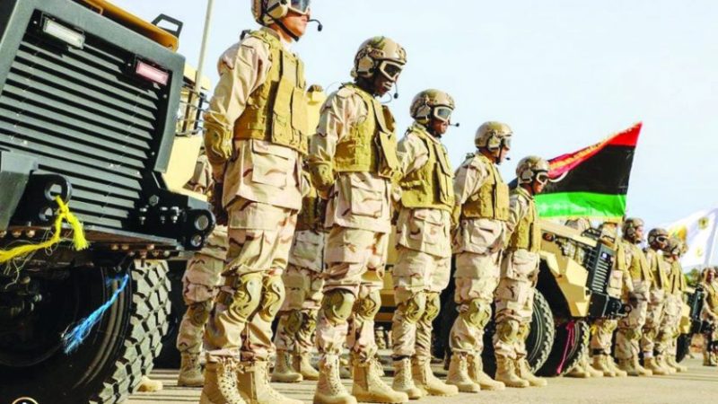 وحدات عسكرية في ليبيا