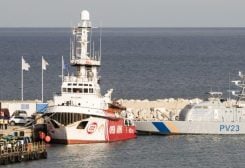 سفينة مساعدات تنطلق من قبرص باتجاه غزة