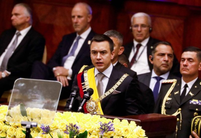 رئيس الإكوادور دانيال نوبوا
