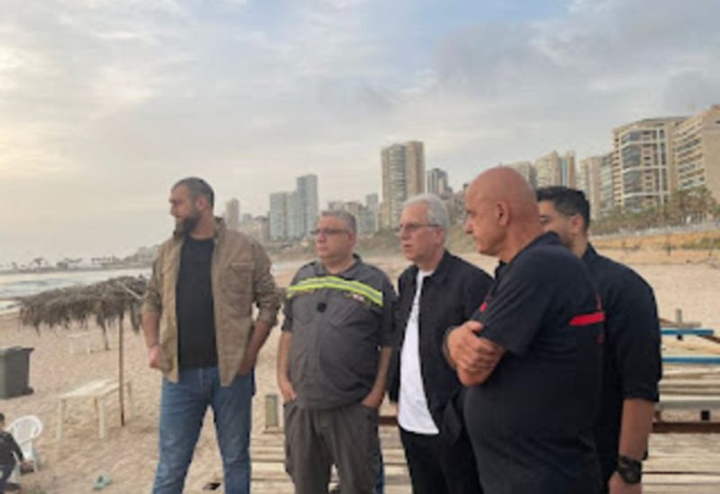 العميد ريمون خطار شاطئ الرملة البيضاء