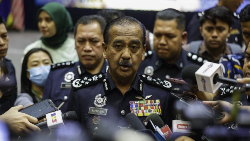 المفتش العام للشرطة، الماليزية رضاء الدين حسين