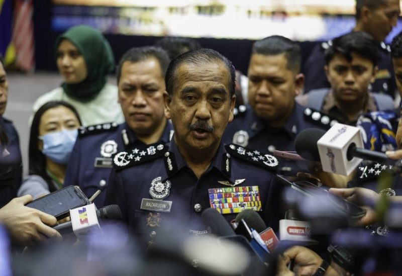 المفتش العام للشرطة، الماليزية رضاء الدين حسين