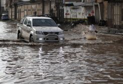 فيضانات في حضرموت اليمنية