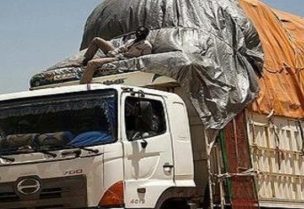 شاحنة المساعدات إلى السودان