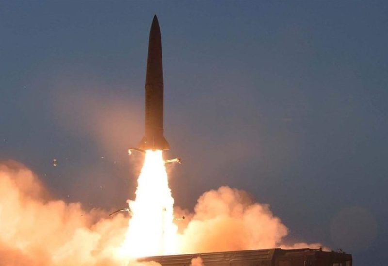صاروخ بالستي متوسط المدى أطلقته كوريا الشمالية