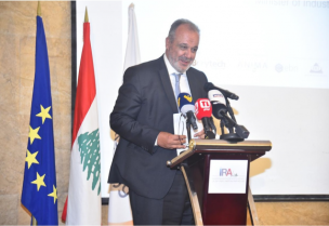 وزير الصناعة جورج بوشكيان