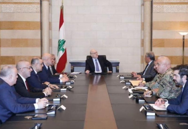 ترأس رئيس حكومة تصريف الأعمال نجيب ميقاتي إجتماعاً وزارياً وأمنياً وقضائياً
