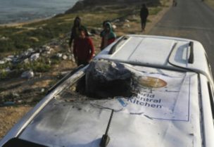 عاملو إغاثة بمنظمة "وورلد سنترال كيتشن" قتلوا بضربة إسرائيلية في غزة