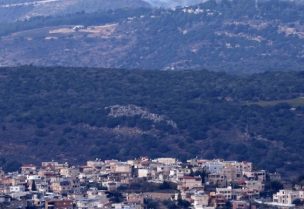 المنطقة الحدودية في القطاع الشرقي من جنوب لبنان
