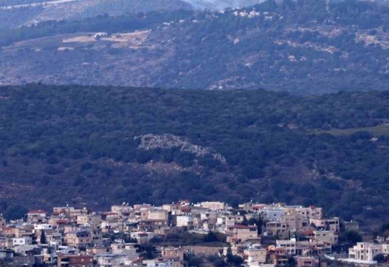 المنطقة الحدودية في القطاع الشرقي من جنوب لبنان
