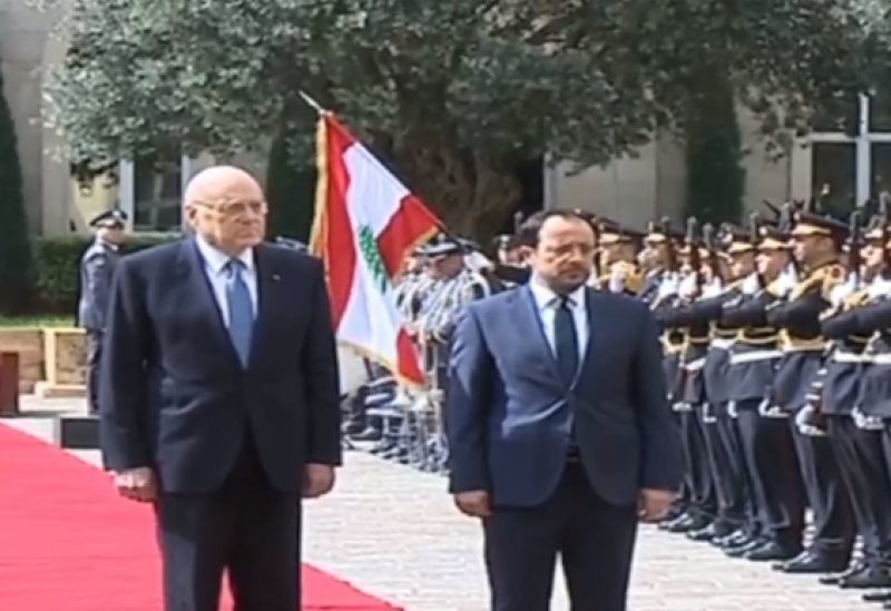 نجيب ميقاتي ونيكوس خريستودوليدس