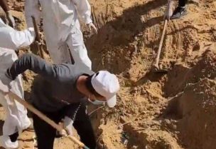 اكتشاف مقبرة جماعية لفلسطينيين داخل مجمع طبي في غزة
