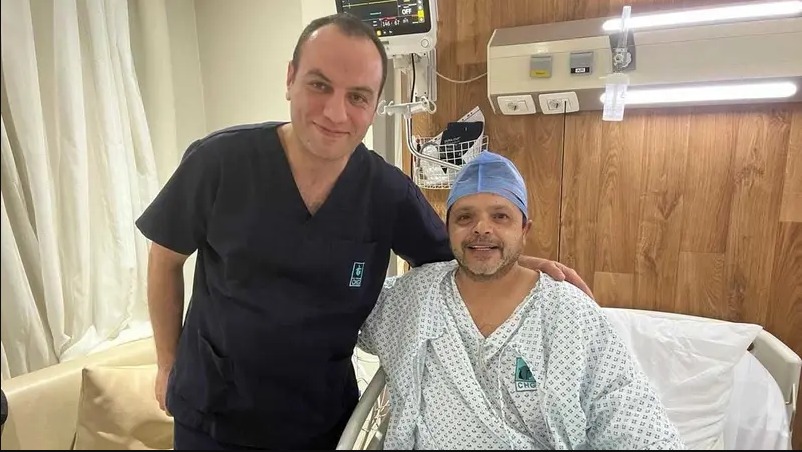 الفنان محمد هنيدي في المستشفى 