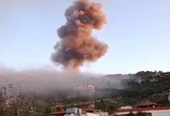 غارة إسرائيلية على الريحان في جنوب لبنان